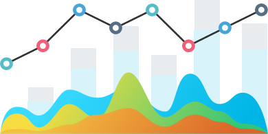 Graph stock image